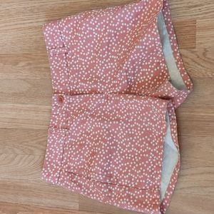 J Crew Pink Polka Dot Shorts Size 2